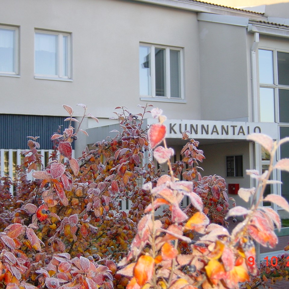 Sievin kunnantalo syksyllä