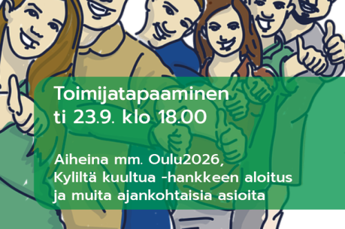 mainosteksti kuvana