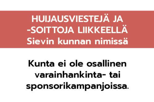 mainosteksti kuvana