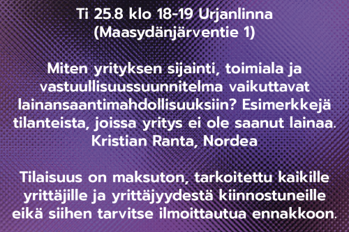 mainosteksti kuvana