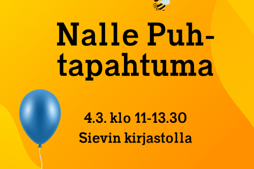 Kuvassa ilmapallo ja mehiläisiä