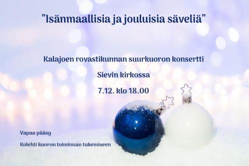 Isänmaallisia ja jouluisia säveliä