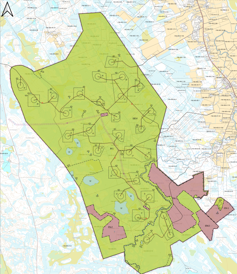 Kuva, Kenkäkankaan kaavakartta, kaavaehdotus