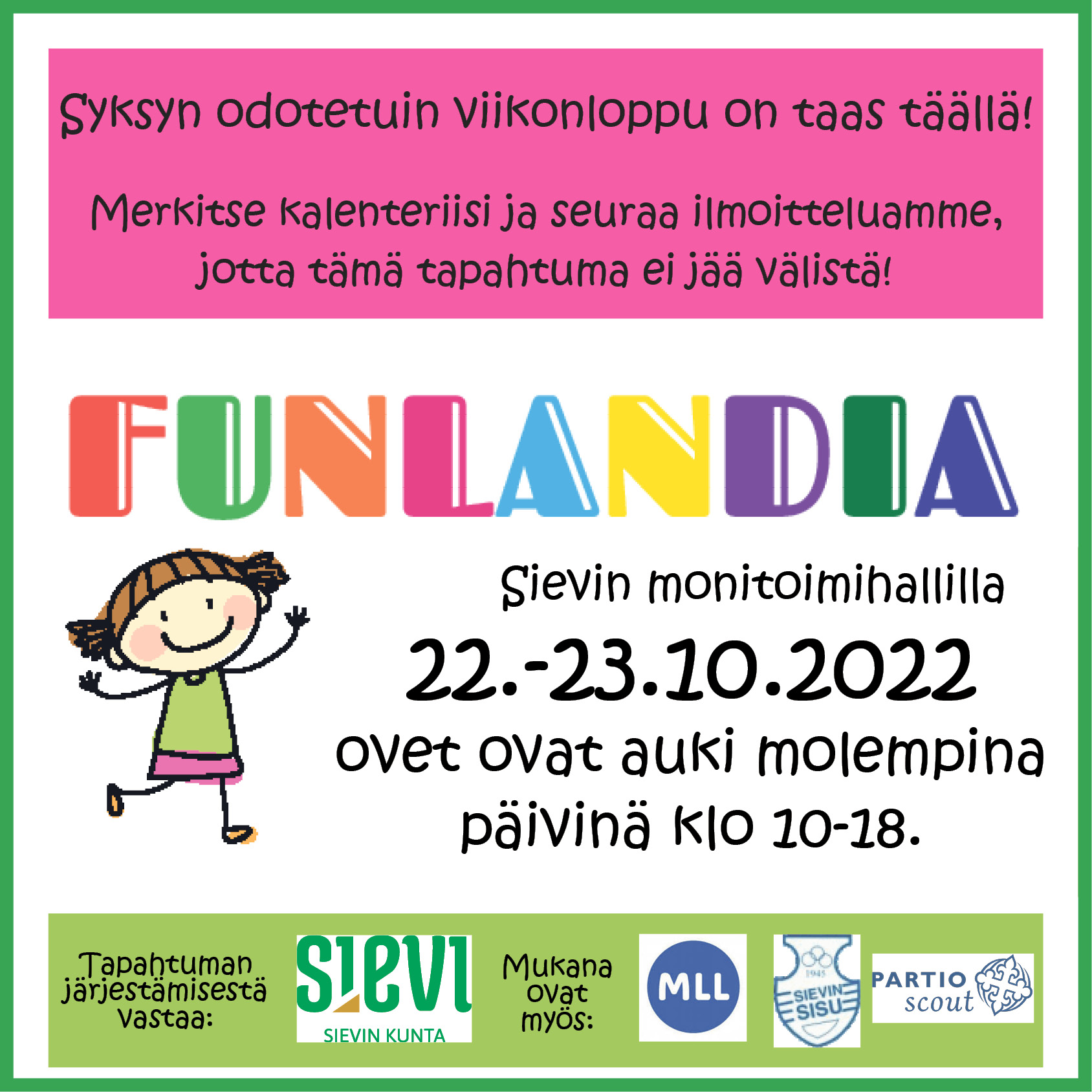 Mainoskuva, Funlandia.