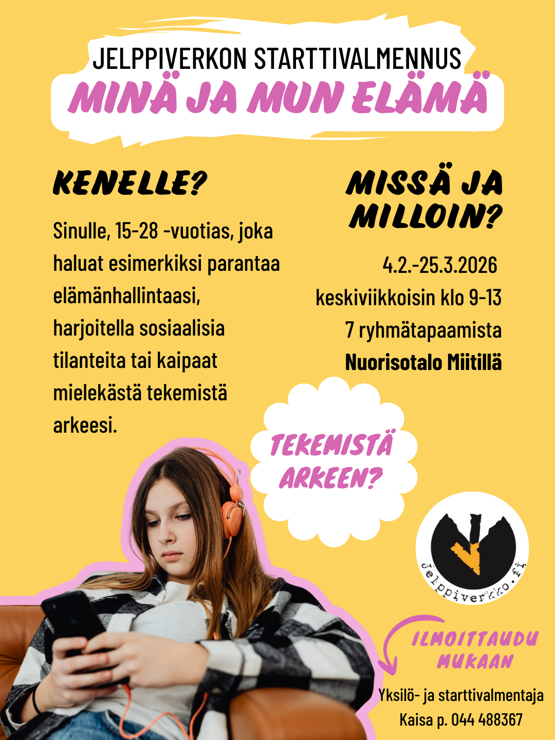 mainosteksti kuvana