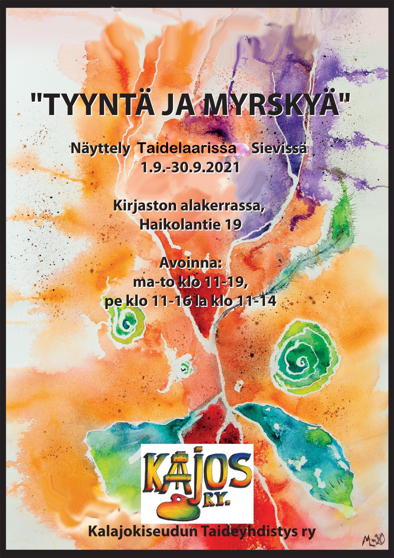 Näyttelyjuliste Näyttelyjuliste