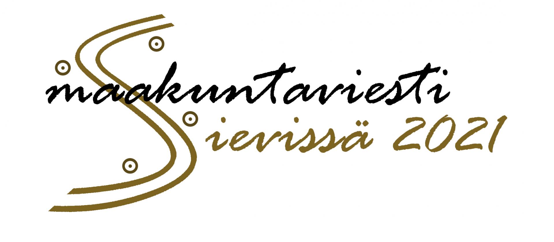 Logo maakuntaviesti Sievissä 2021.