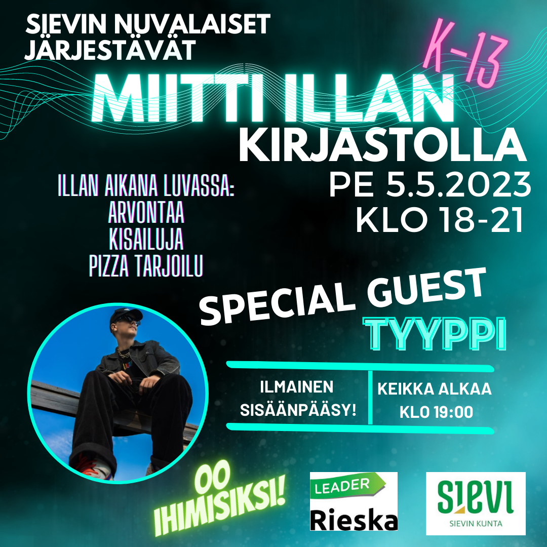Miitti-ilta kirjastolla