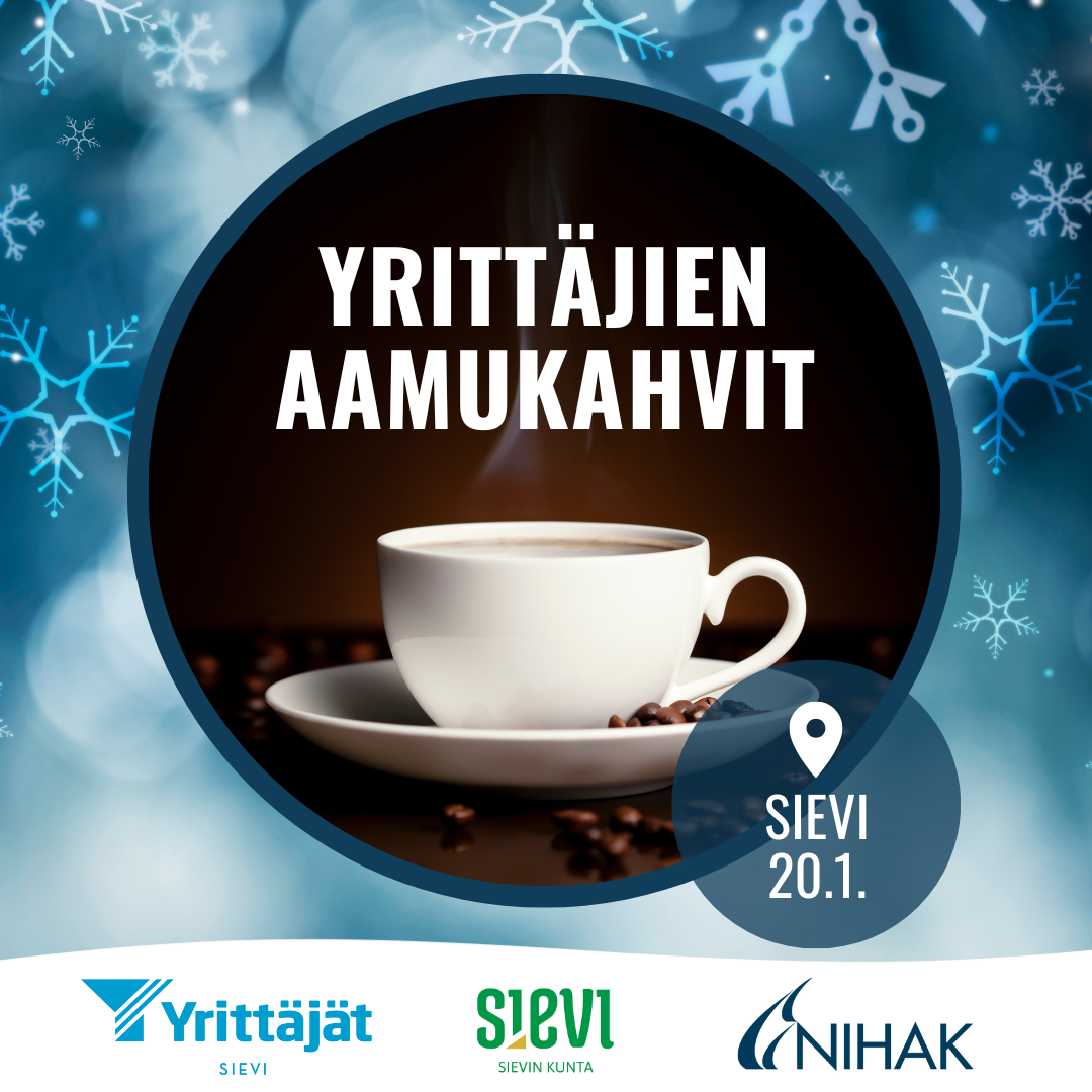 Yrittäjien aamukahvit Sievissä