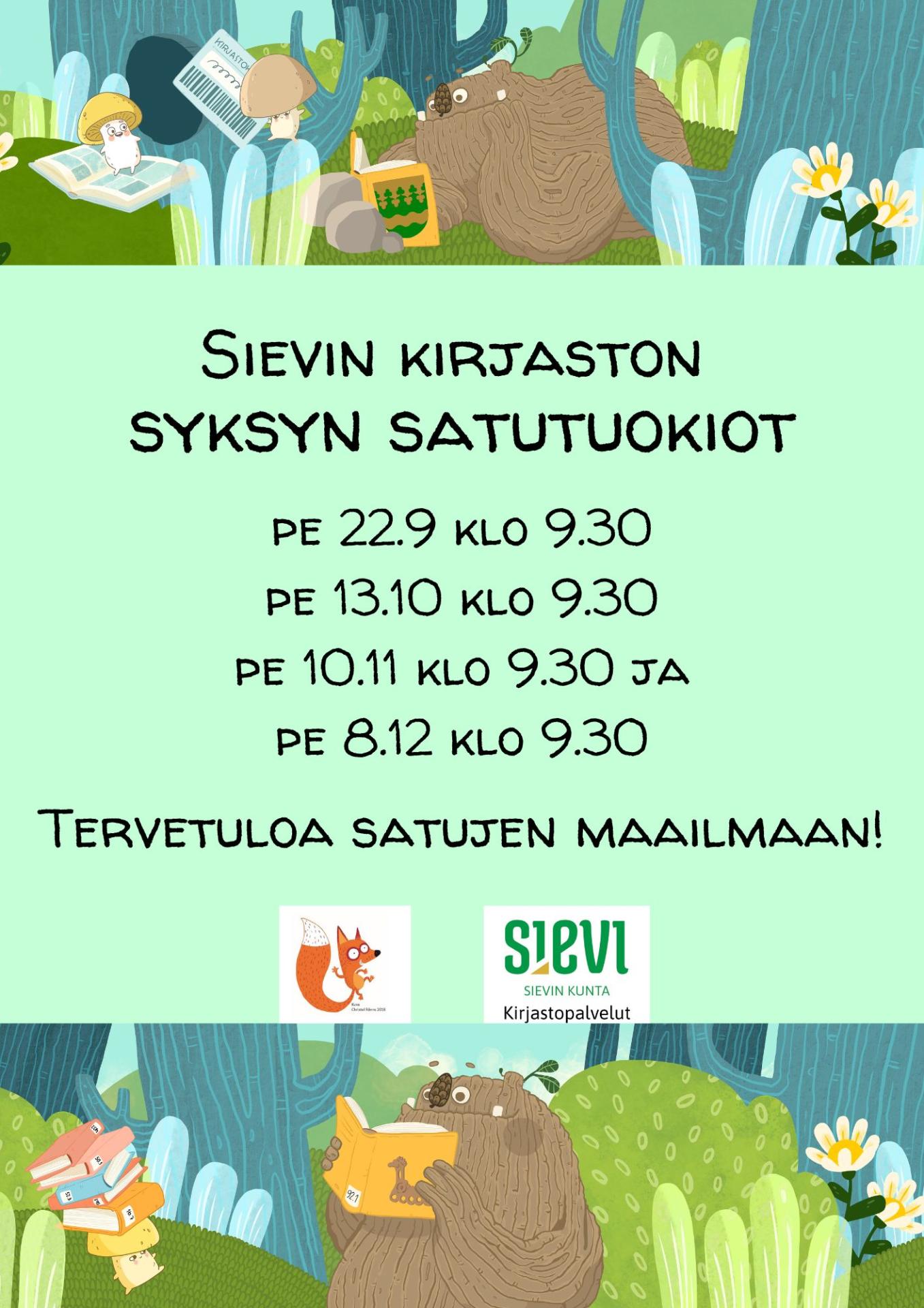 Syksyn 2023 satutuokiojat