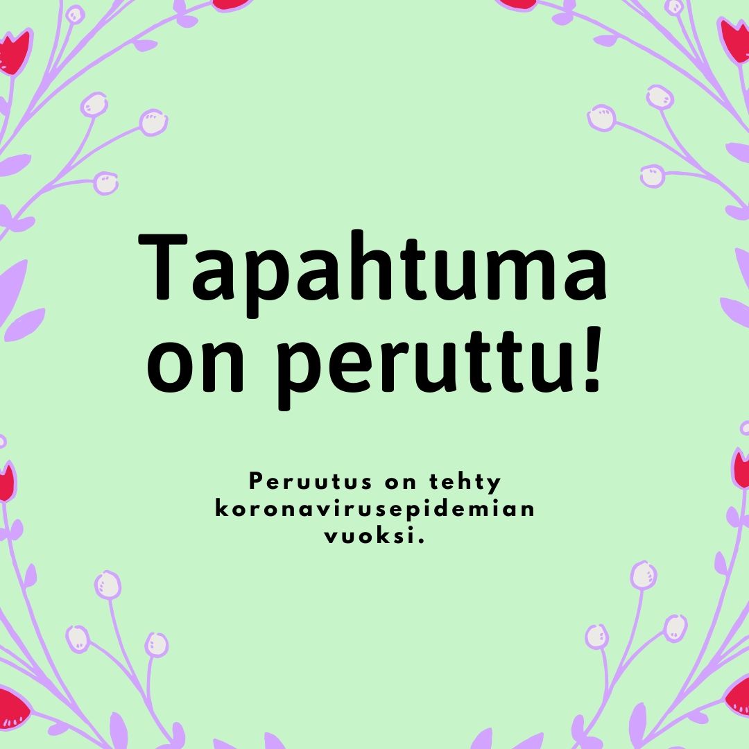kuvituskuva, tapahtuman peruutus. kuvituskuva, tapahtuman peruutus.