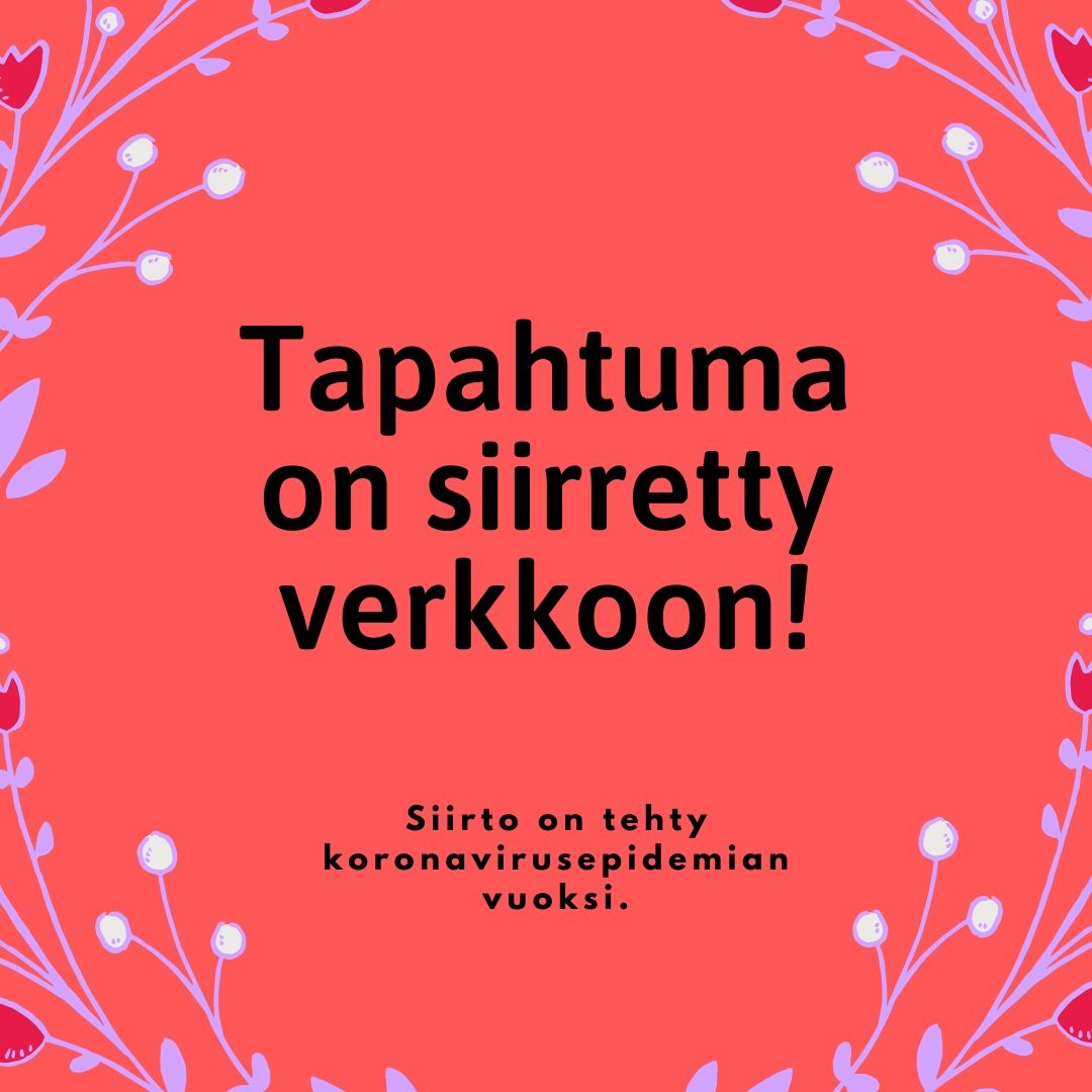 Kuvituskuva, tapahtuma verkossa. Kuvituskuva, tapahtuma verkossa.