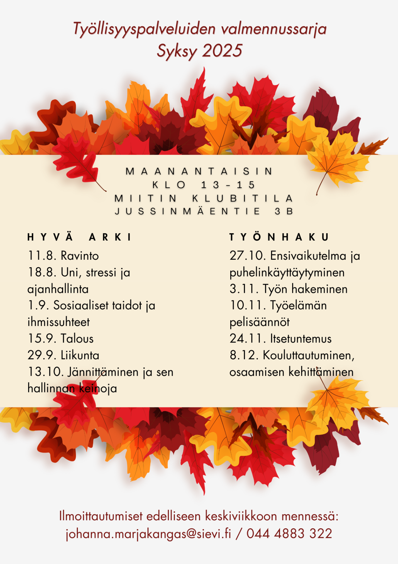 Mainosteksti kuvana.