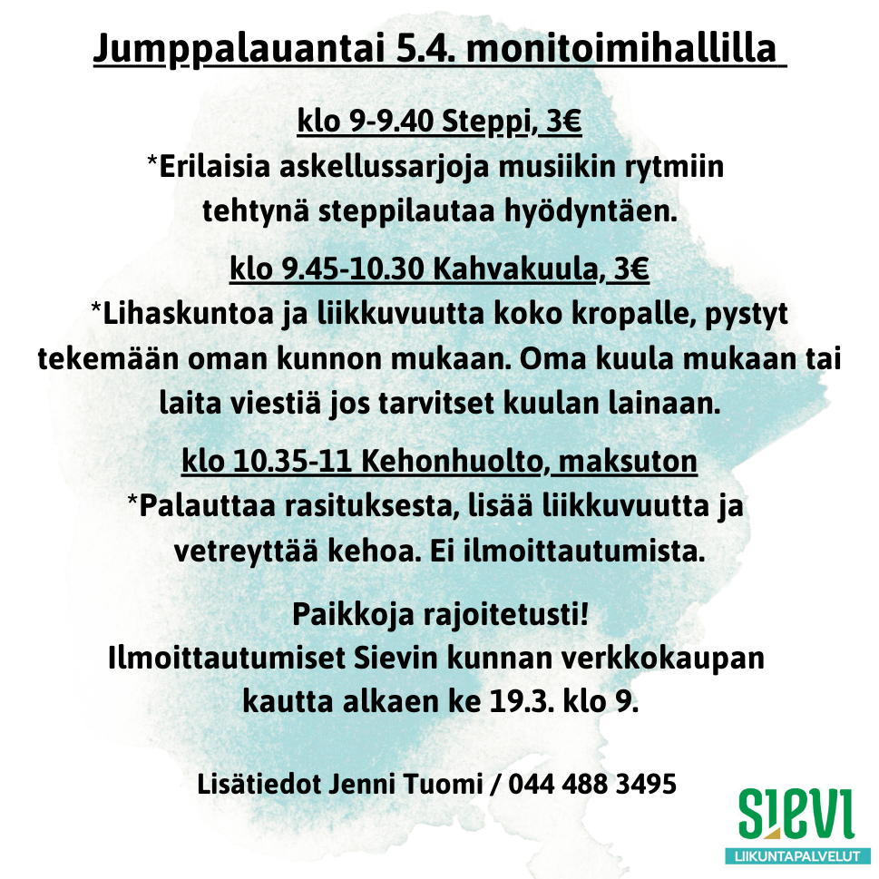 Mainosteksti kuvana.