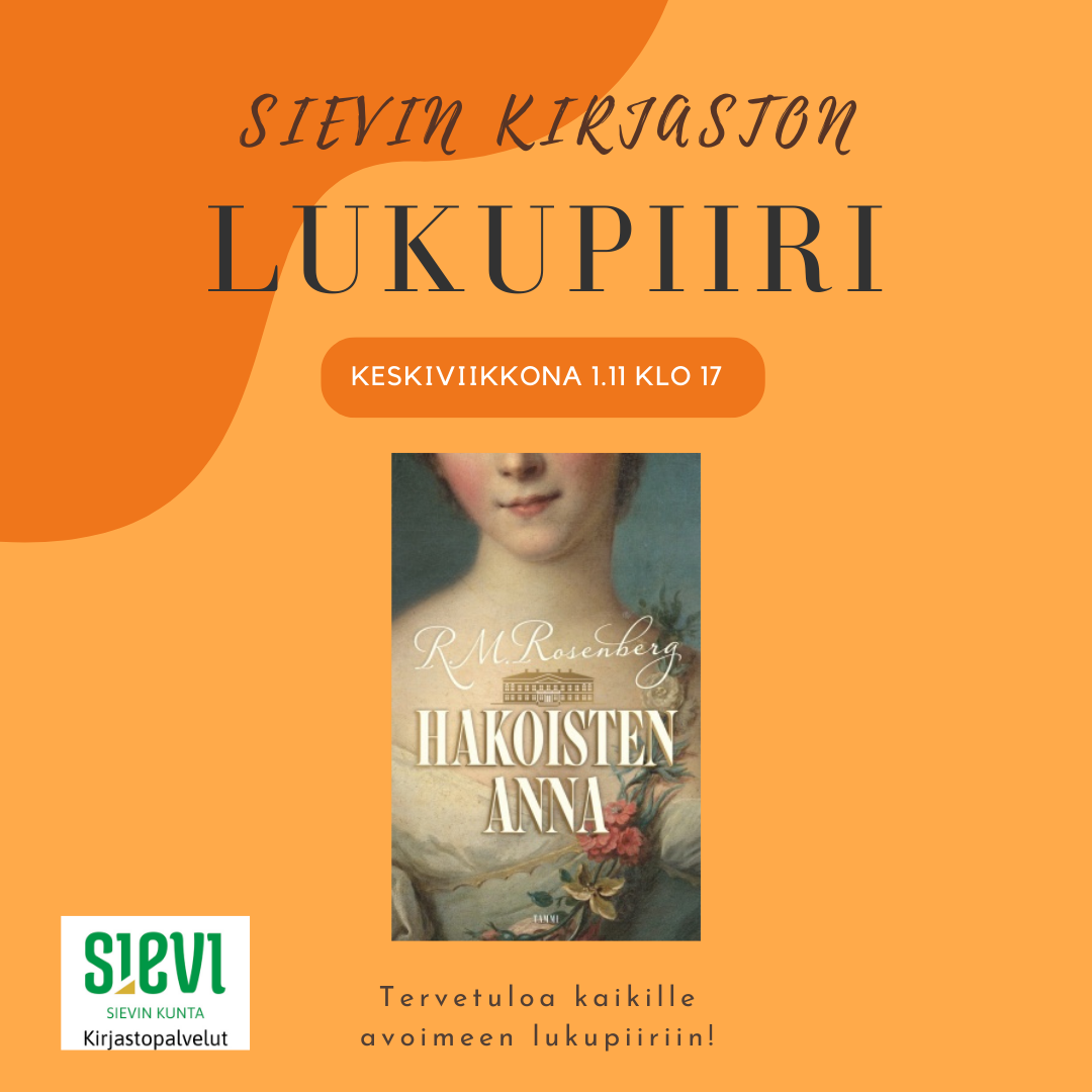 Sievin kirjaston lukupiiri Sievin kirjaston lukupiiri